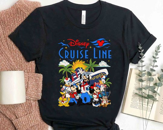 Disney Mickey Cruise Line T-shirt,Mickey And Friends Shirt