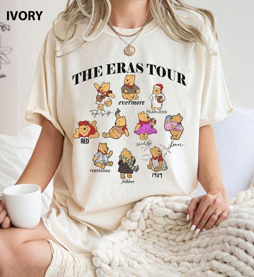 Winnie The Pooh Eras Tour Shirt, Disney Pooh Shirt