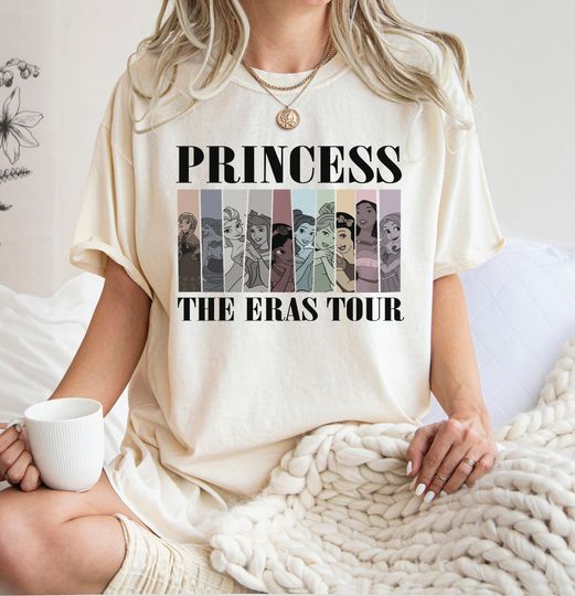 Disney Princess Shirt, Disney Princess Eras Tour Shirt