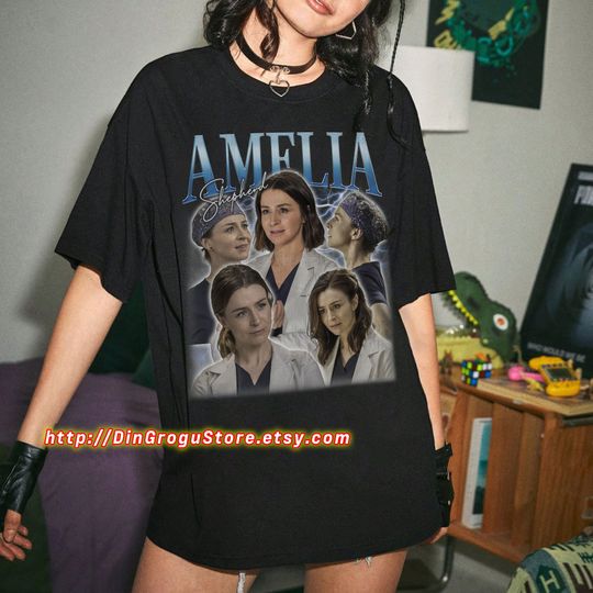 Amelia Shepherd Homage Shirt Retro 90's, Amelia Shepherd Movie Graphic Shirt