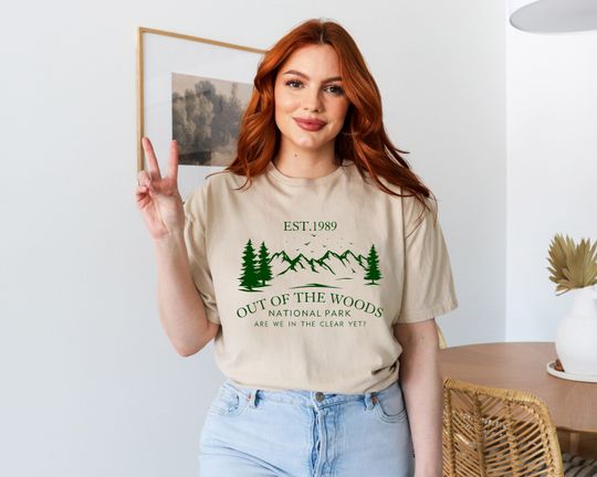 Out of the Woods National Park T-Shirt, Out of the Woods T Shirt
