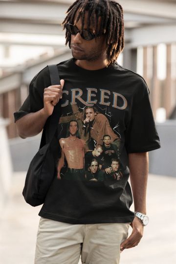 Vintage Creed Band Shirt,Creed Band Tour T Shirt