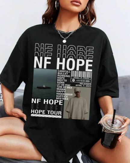 NF Hope Album Shirt, NF Hope Tour 2024 T Shirt