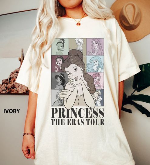 Disney Belle Princess Eras Tour Shirt
