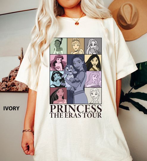 Disney Princess Eras Tour Moana Shirt