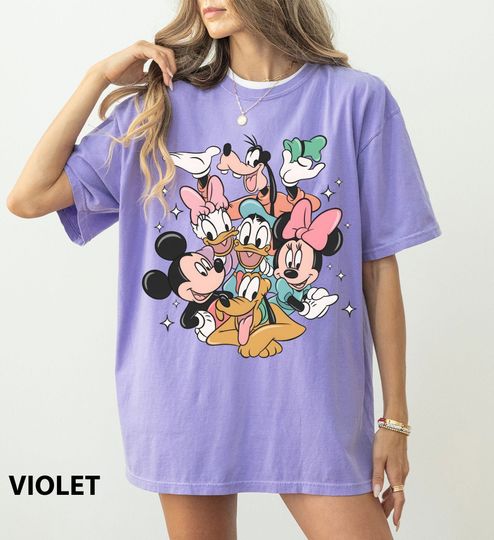 Vintage Mickey And Friends Shirt, Disney