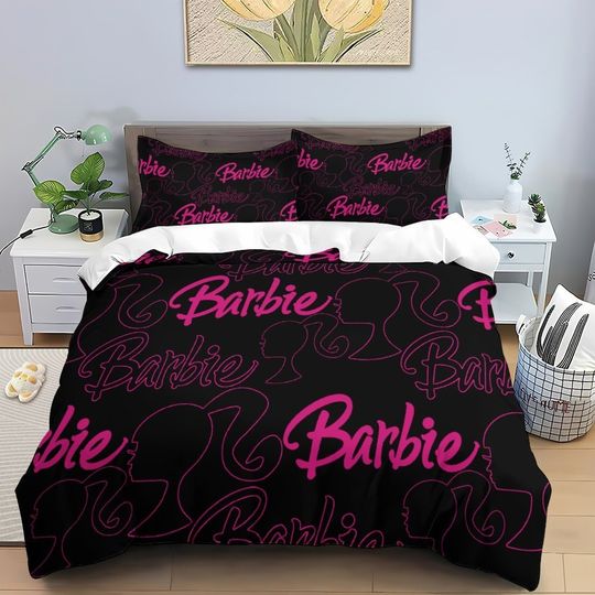 Barbie Printing Bedding Set, Bedding Set Gift