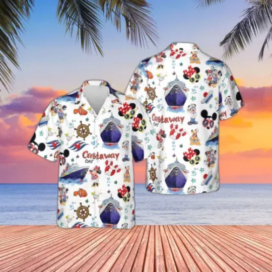 Disney Cruise Hawaiian Shirt, Matching Disney Cruise Hawaiian Shirt