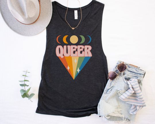 Queer Shirt | Women's Muscle Tank | LGBTQ Pride