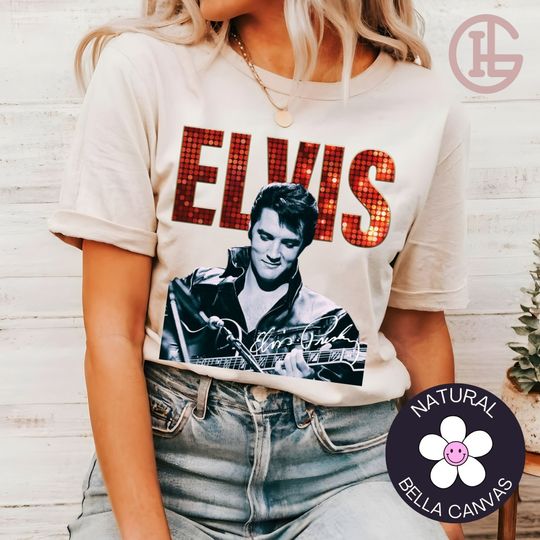 Elvis Shirt, King of Rock and Roll, Elvis Presley T Shirt