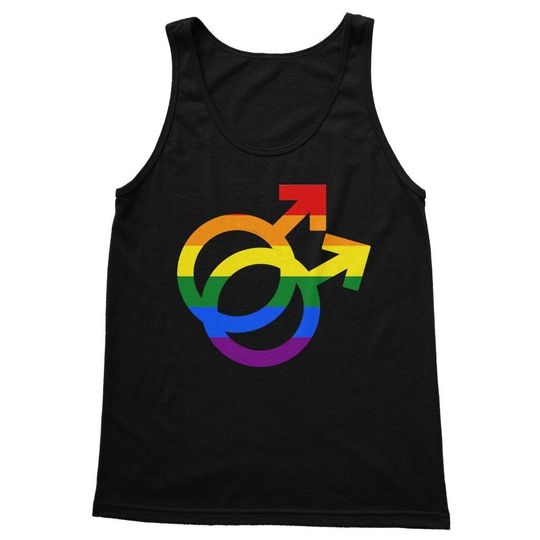 Gay Symbol Tank Classic Adult Vest Top Tank Top Gay Pride