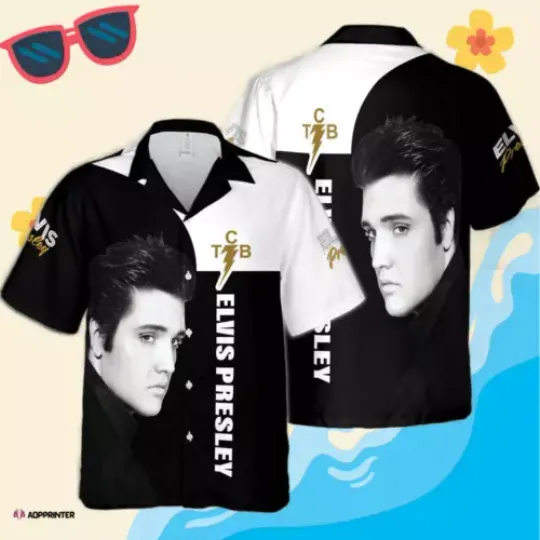Elvis Presley Hawaiian Shirt, Rock Music 3D Shirt, The King of Rock Shirt