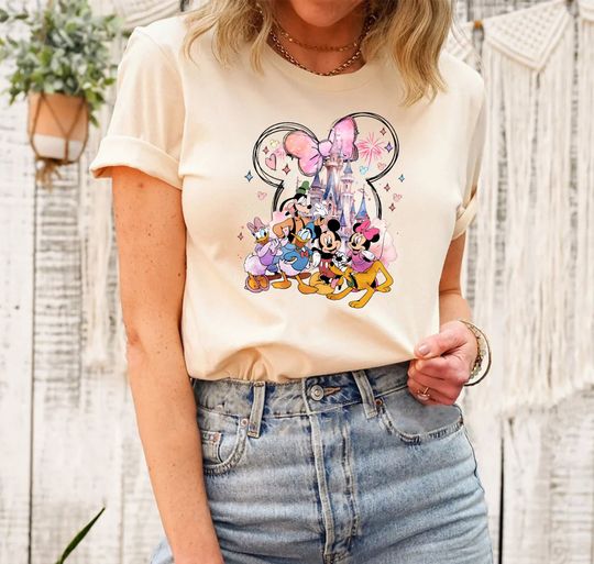 Mickey And Friend T-Shirt, Disney Castle Shirt, Disneyland