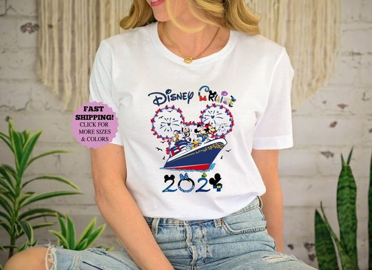 Disney Cruise Family Vacation 2024 Shirt, Disney Cruise Group Shirt