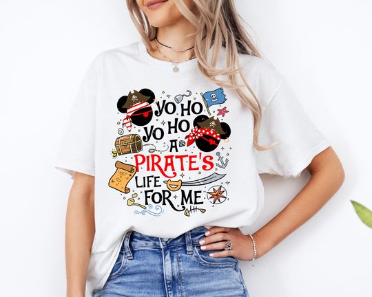 Pirate's Life For Me Shirt, Disney Cruise T-Shirt, Disney Pirates Shirt