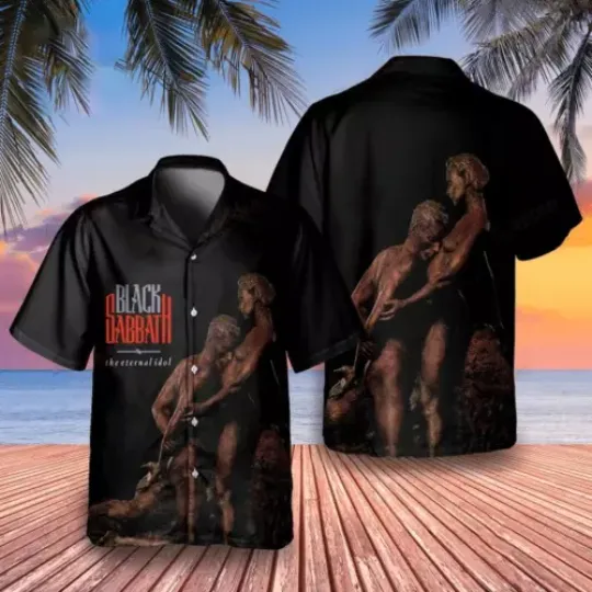 Black Sabbath Hawaiian Summer Shirt, Music Band Hawaiian Shirt