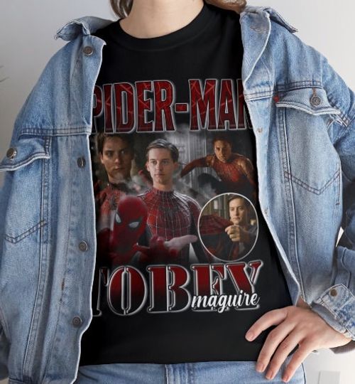 SPIDERMAN | Tobey Maguire | Spiderman Tshirt Shirt Tee | Spiderman Avengers