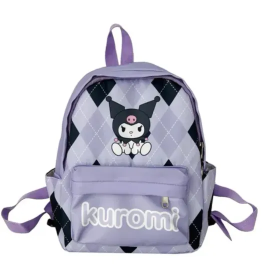 Kuromi Backpack, Girl Gifts, School Gifts, Sanrio Character Backpack