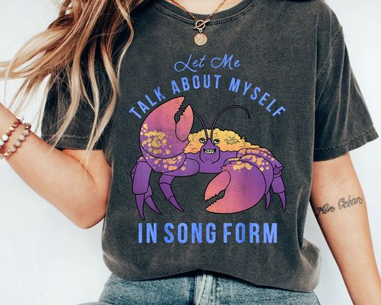 Disney Moana Let Me Talk About Myself In Song Form Tamatoa Shirt, Magic Kingdom Unisex T-shirt