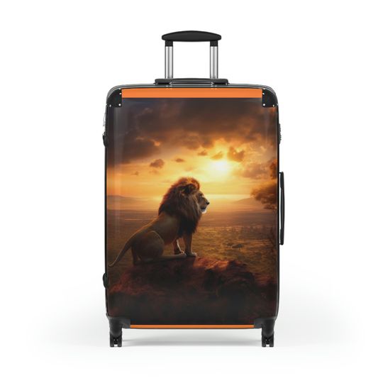 Lion Suitcase