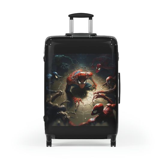 Spider-Man Suitcase Cover | Travel in Style with Your Favorite Hero Marvel Character Superhero