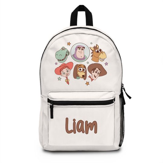 Custom Toy Story Backpack Personalized Back Pack Disney Trip Toy Story School Bag