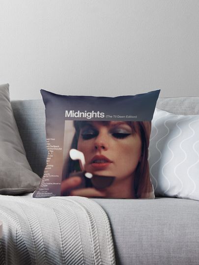Midnights Album Cover Pillow