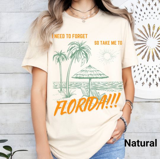 Florida!!! Tortured Poets Shirt  I Need To Forget Taylor Shirt