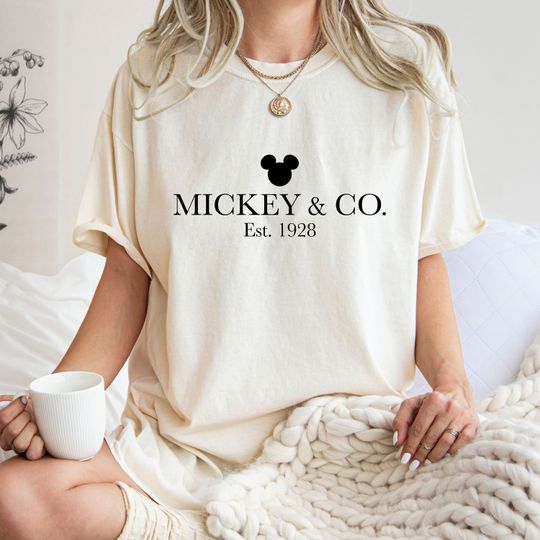 Mickey & Co Shirt, Mickey and Co. est. 1928 Shirt