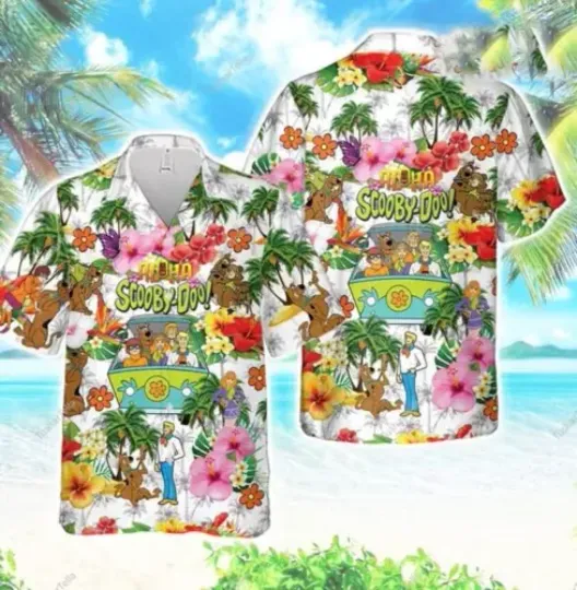Summer Aloha Scooby Doo Funny Hawaiian Shirt