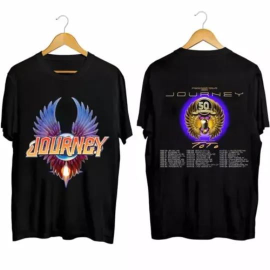 Journey Freedom Tour 2024 Double Sided Shirt