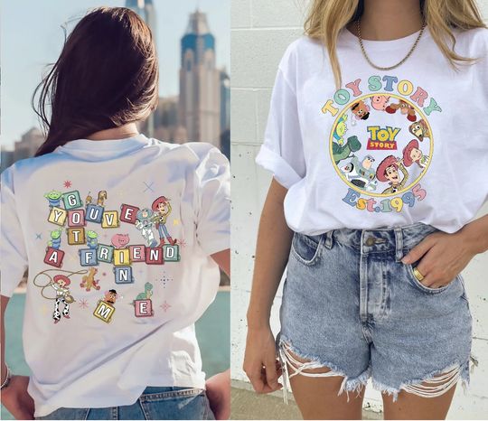 Toy Story - You've got a Friend in Me Double Sided Shirt