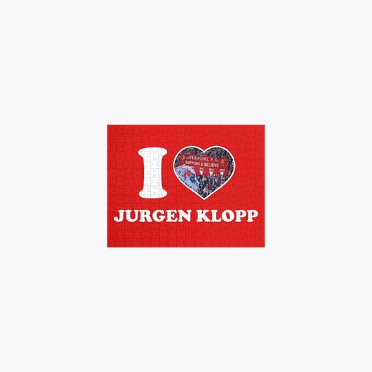I Love Jurgen Klopp Jigsaw Puzzle