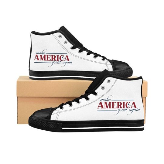 Make America Great Again MAGA Sneakers | Republican Trump Sneakers