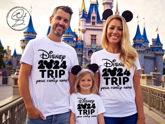Custom Family Disney T-Shirts, Minnie Mouse Tees, Disney Family Shirt