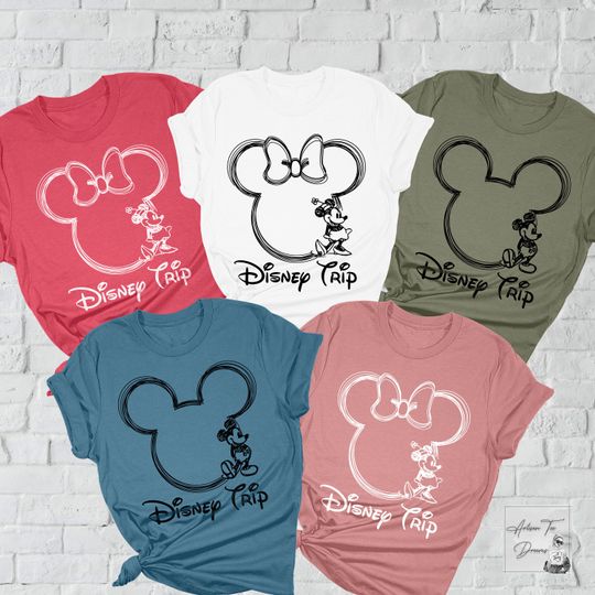 Minimal Disney 2024 Shirt, Disneyworld Family Shirt, Disney Vacation Shirt