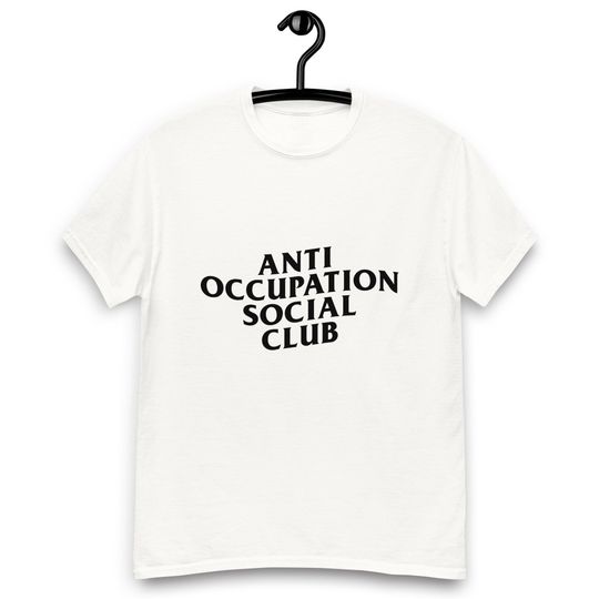 ANTI OCCUPATION Soociial Clubb, Palestine T shirt