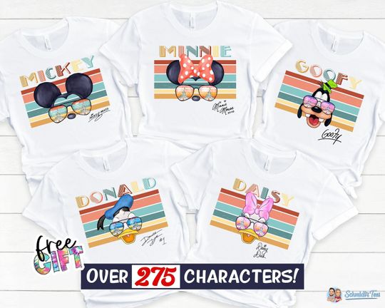 Disney Family Shirts, Disneyland Shirt, Disneyworld Shirts, Disney Character Shirt