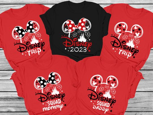 Disney Trip 2024 Shirt, Disney Family Shirt, Disney Squad Shirt, Disney Birthday Squad