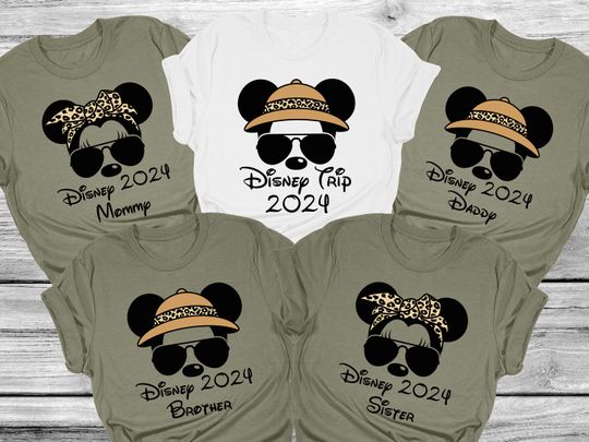 Custom Animal Kingdom 2024 Shirt, Disney Trip 2024 Shirt, Family Vacation Shirt