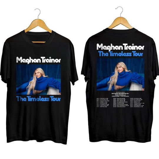 Meghan Trainor - The Timeless Tour 2024 Shirt, Meghan Trainor Fan Shirt