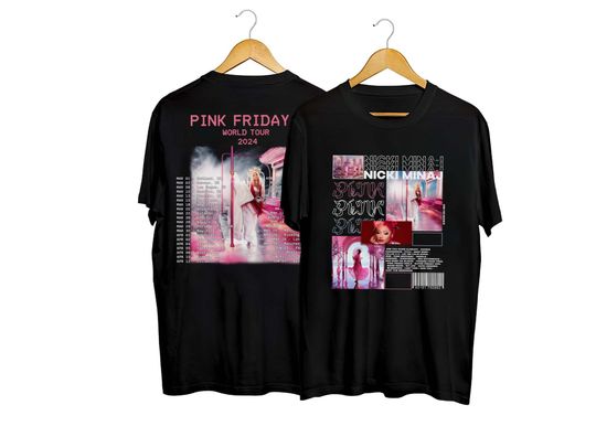 Nicki Minaj Shirt, Pink Friday 2 Concert Shirt
