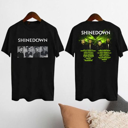 shine down Band Shirt, 2024 shine down Band Tour T-shirt, shine down Merch