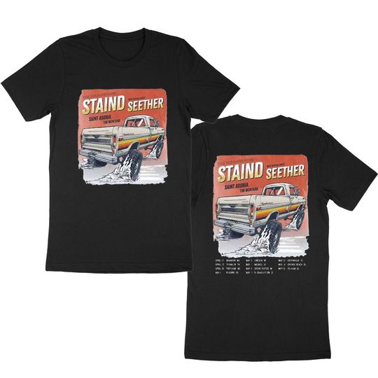 Vintage Staind 2024 Tailgate Tour T-Shirt
