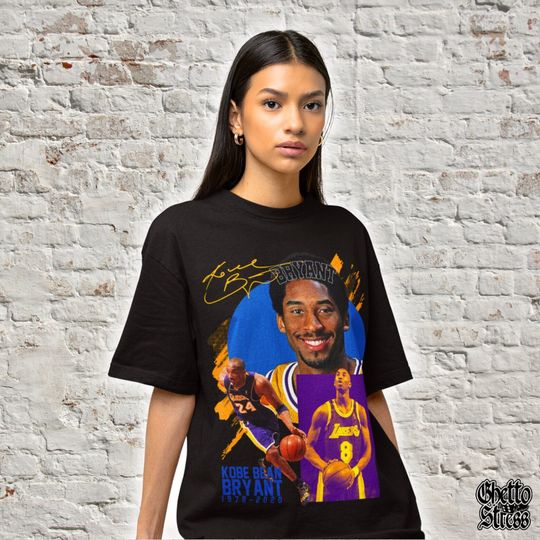 Kobe Bryant T-Shirt, Vintage Basketball Hoodie