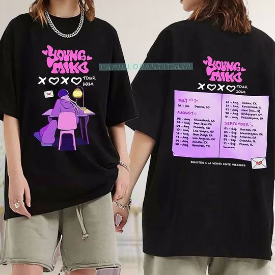 Young Miko - XOXO Tour 2024 Shirt, Young Miko Fan Shirt, Young Miko 2024 Concert Shirt