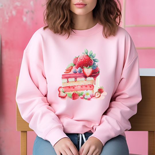 Strawberry Shortcake Sweatshirt, Strawberry sweater