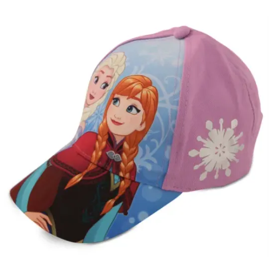 Disney Girls Frozen Baseball Cap - Princess Elsa & Anna Baseball Hat