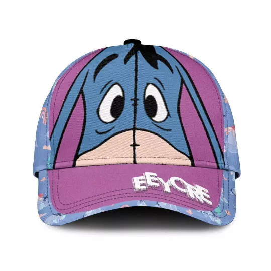 Sad Eeyore Donkey Face I'm A Big Fan Of Eeyore Baseball Cap