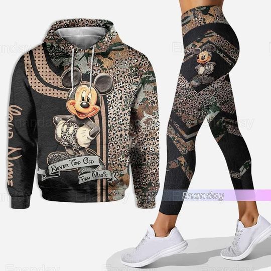 Mickey Mouse Hoodie, Custom Disney Mickey Hoodie, Mickey Leggings
